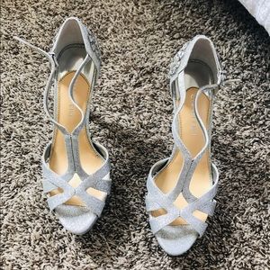 Gianni Bini Silver Heels Style Geneva